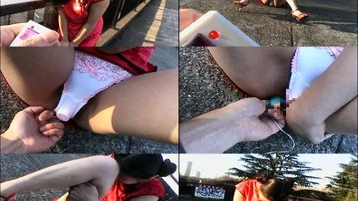 Lady to Squirt on Public Abandoned Road! - Full version - DMK-001