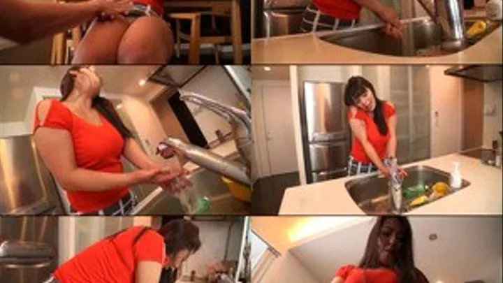 Wife Gets Pleasured with Wireless Vibrator While Doing Household Chores! - Part 2 - -006 (Faster Download)