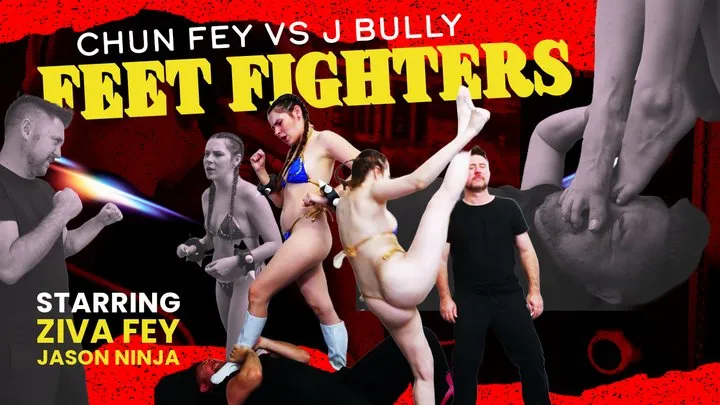 Feet Fighters - Chun Fey vs J Bully - HD