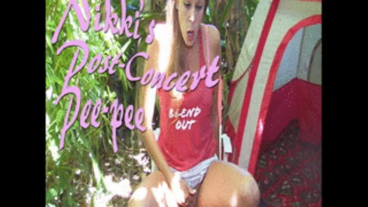 Nikki's Pool Concert Pee-pee