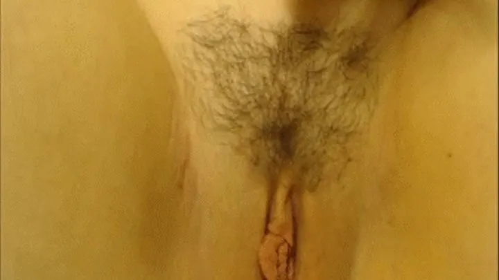 Playing with my long pubes