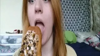 Eating donuts