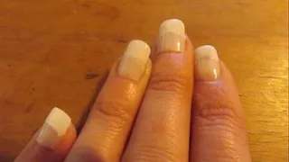 me doing my nails