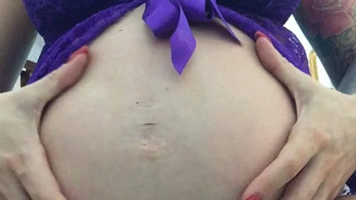 worship my huge belly