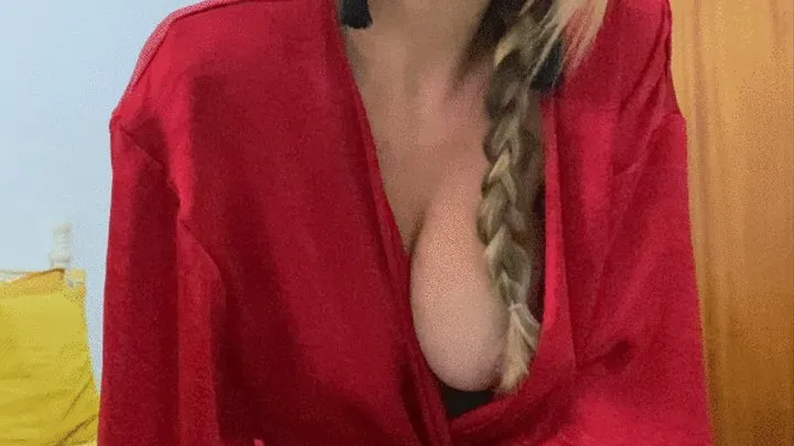 Cum all over step mummy's satin kimono