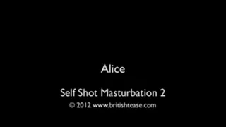 Alice Self shot Masturbation