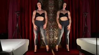 Spandex legging flex (full video Fantasy talk series )