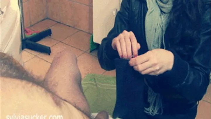 The Most Sloppy CFNM Leather Coat, Leather Gloves and Lather Pants Spitting Deepthroat Blowjob and Handjob with Drooling, Cum Play, Cum Eating and Swallow (as well) at the End Ever.