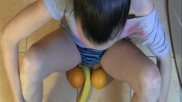 Sylvia Chrystall's Orange and Banana crush. MP4 Full Resolution.