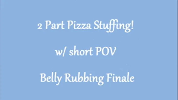 EXTREME Pizza STUFFING!! with Burping too!