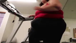 SSBBW Brianna Treadmill in Tight Leggings