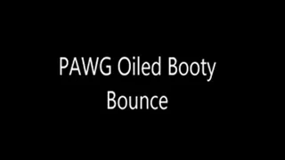 PAWG Oiled Booty Bounce