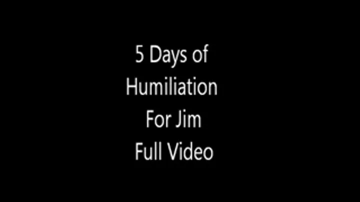 5 Days of Public Humiliation Full Video