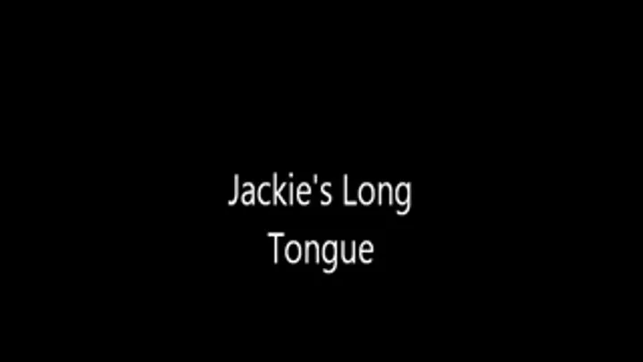 Jackie's Long Tongue