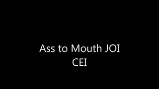 Ass to Mouth JOI CEI