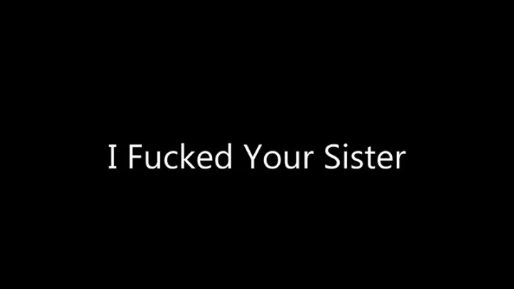 I Fucked Your Step-Sister