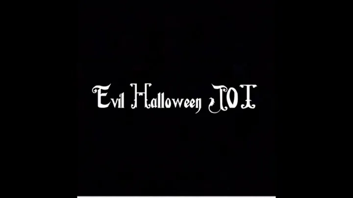 Evil Halloween JOI