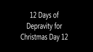 12 Days of Depravity for Christmas Day 12