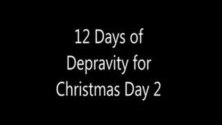 12 Days of Depravity for Christmas Day 2