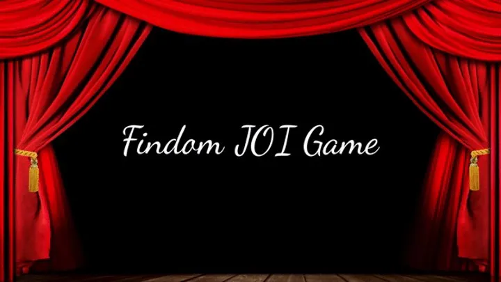 Findom JOI Game