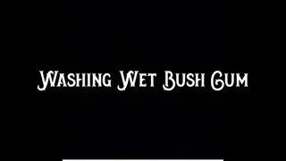 Washing Wet Bush Cum