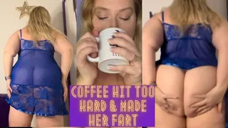 Coffee Hit Too Hard & Made Her Fart