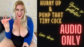 Hurry Up & Pump That Tiny Cock AUDIO ONLY