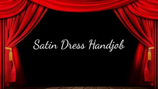 Satin Dress Handjob