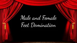 Male and Female Feet Domination