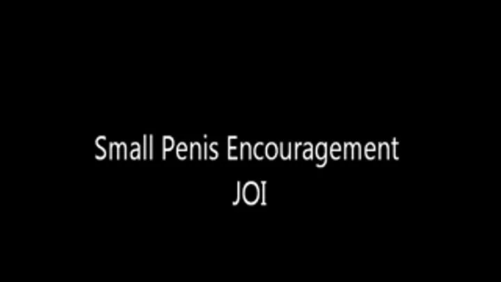 Small Penis Encouragement JOI