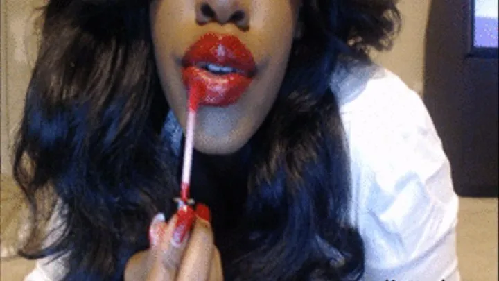 Candis Banks Red Lip gloss