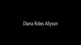 Diana Blake Rides my "Cock"