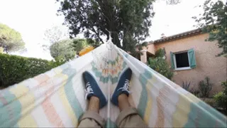 69 - Relaxing handjob in the hammock