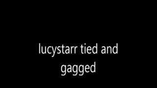 Lucy Starr tied and gagged