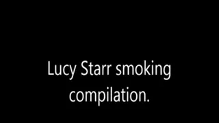 lucy starr smoking complilation