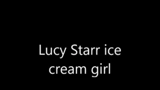 Lucy Starr ice cream girl tied up
