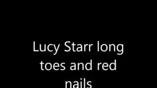 lucy starr log toes
