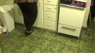 Kitchen Duty ~ Stepping Out of Her Flats