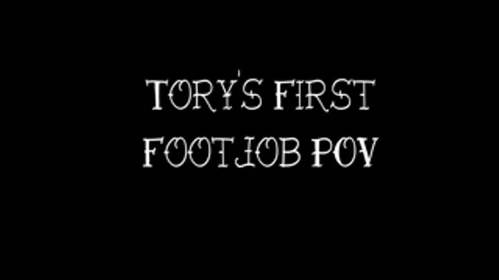 Tory's First POV FootJob