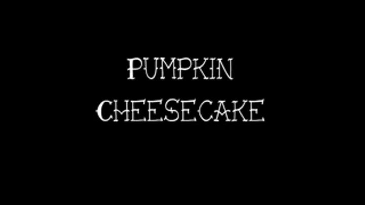 Pumpkin Cheesecake