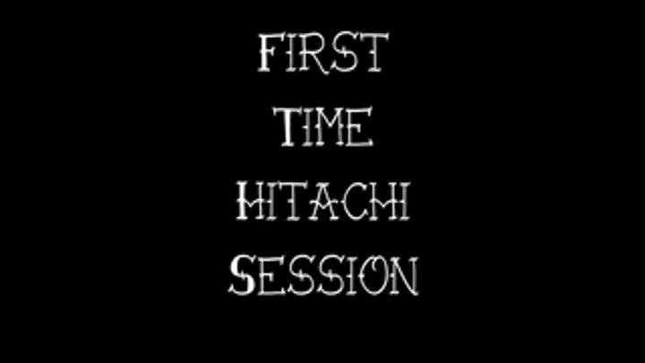 Tory's First Hitachi Session