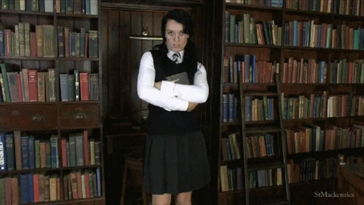 Geeky School Girl Jasmine Humiliates & Hurts Your Inadequate Cock