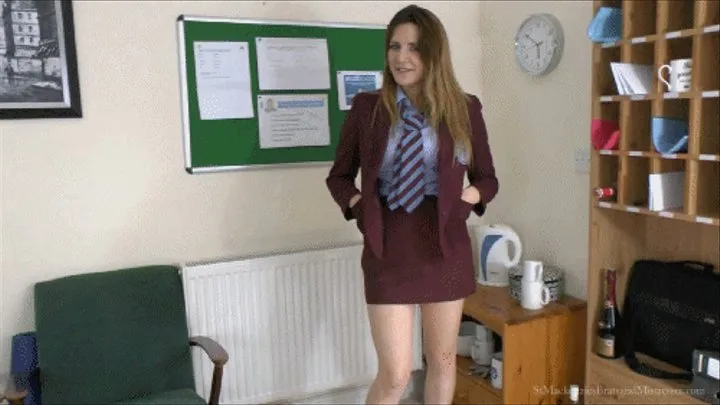 Naughty School Girl Samantha Teases You about Your Small Dick