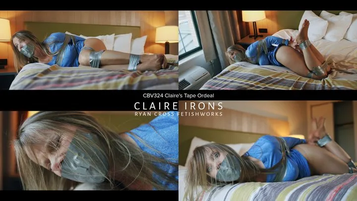 Claire Irons - cbv324a - Claire's Tape Ordeal 2 of 2 [ ]