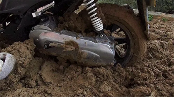 Mud Stuck Scooter