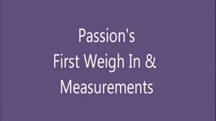 Weigh In PLUS Measurements