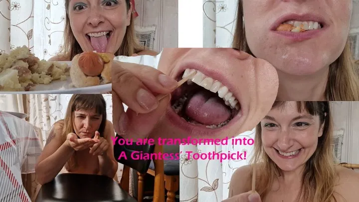 A Giantess' Toothpick