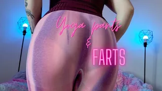 Yoga pants and farts