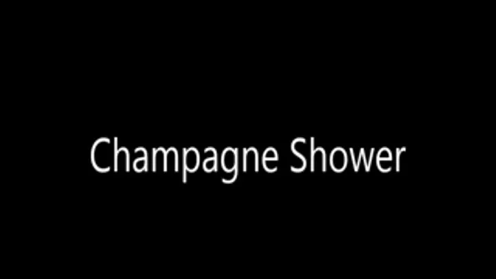 Champagne Shower