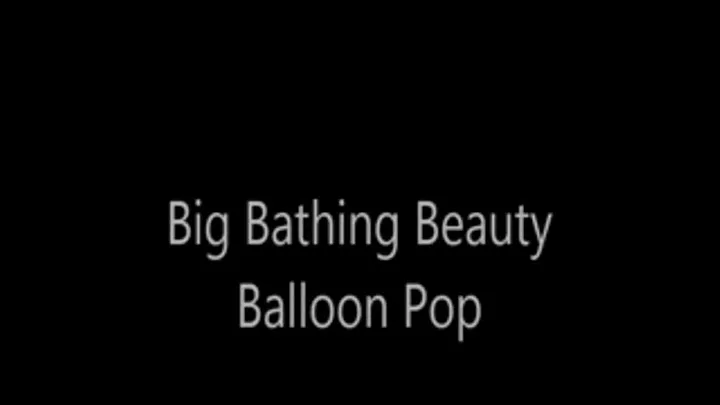 Big Bathing Beauty Balloon Pop